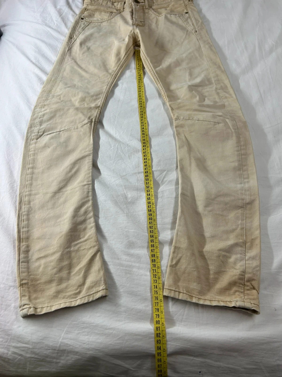Jean skinny beige crème vintage Jules – photo 6